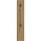 Ekena Millwork 2 1/2"W x 8"D x 14"H Large Rockport Wood Corbel, Cherry CORW03X08X14RKCH - alternate 2